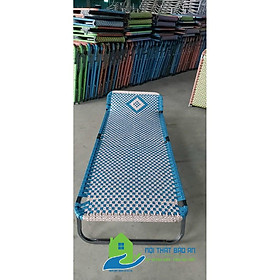 Mua Giường xếp dây đài loan khung sắt BẢO AN - Mẫu mới M07