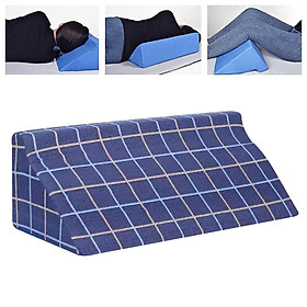Back Support Cushion Foam Memory Triangle with Washable Cover  for Sleeping