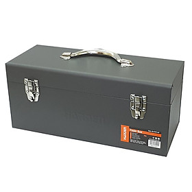Hộp Đựng Dụng Cụ, Hộp Đựng Đồ Nghề Đa Năng Cỡ Lớn Thép Cao Cấp HARDEN 520102 - Có Khóa Bảo Vệ, Sơn Tĩnh Điện Sáng Bóng, Nhãn Mịn, Hạn Chế Trầy Xước, Không Rỉ Sét - 43x18x19cm - Hàng Chính Hãng