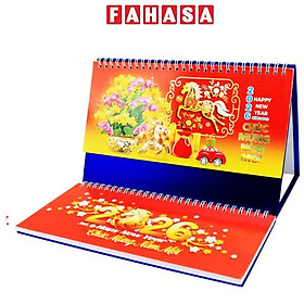 Lịch Để Bàn 2 Lò Xo - Bonsai Như Ý - NST 80B