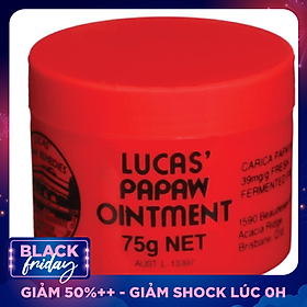 Kem Đa Năng Chuyên Trị Nứt Nẻ Lucas Papaw Ointment 75g
