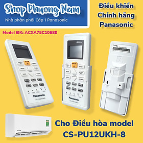 Điều khiển chính hãng Điều hoà Panasonic Model CS-PU12UKH-8 - Hàng chính hãng