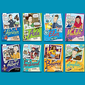 ComBo: Bộ Những Nhân Vật Truyền Cảm Hứng - Dành Cho Bé Từ 06 Tuổi - 12 Tuổi ( Bộ 8 Cuốn)