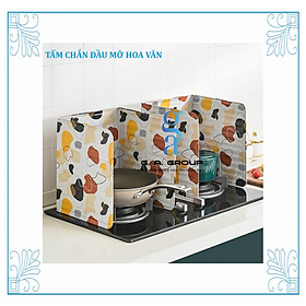 Mua TẤM CHẮN DẦU MÃU HOA VĂN GẤP GỌN