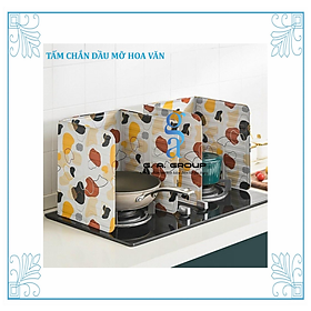 TẤM CHẮN DẦU MÃU HOA VĂN GẤP GỌN