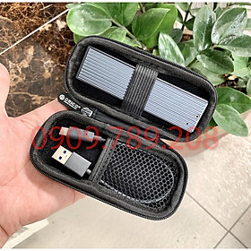 Mua Box M2 SSD + TÚI CHỐNG SỐC M2 ORICO M2PF Type C USB 3.1 Tản Nhiệt Nhôm