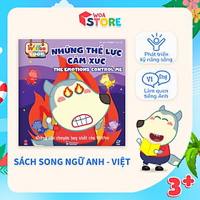 Sách Wolfoo Song ngữ - Những Thế Lực Cảm Xúc
