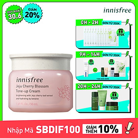 Kem Dưỡng Ẩm Sáng Da Từ Hoa Anh Đào Đảo Jeju Innisfree Cherry Blossom Tone Up Cream 50Ml - 131171021