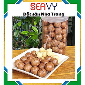 Hạt Macca Sấy Giòn Seavy, Tốt Cho Mẹ Bầu, Giảm Cân, Hộp 500 gram - Seavy