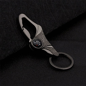 Móc Khoá Nam Hợp Kim Họa Tiết La Bàn - MocKhoa-02