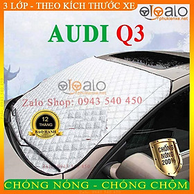 Bạt Phủ dành cho Ô Tô Audi Q3 Cao Cấp 3 Lớp Chống Nắng Nóng Chống Nước Chống xước