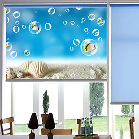 Mua Màn cuốn in tranh cảnh biển MCT-CB-11 Cao 1m2 x