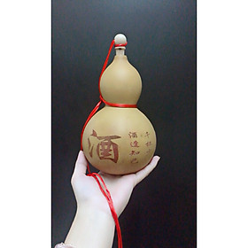 Mua Quả bầu hồ lô phong thủy 17cm  quả thật nhiều mẫu