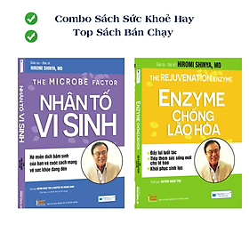 Combo Sách Sức Khoẻ Bán Chạy: Nhân Tố Vi Sinh + Enzyme Chống Lão Hoá - CÔNG TY CỔ PHẦN ĐẦU TƯ VĂN HÓA TINH HOA
