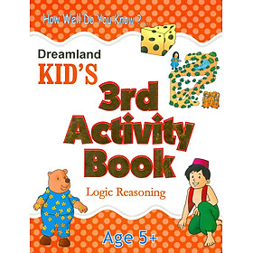 Kid's 3rd Activity Book Logic Reasoning - Age 5+