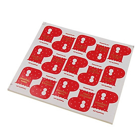 Christmas Socks Sealing Stickers Envelope Card Paste DIY Craft Decoration