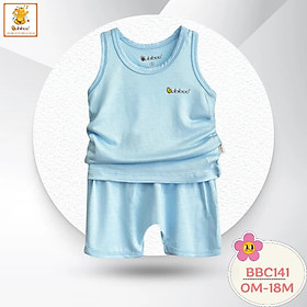 Bộ Ba lỗ sơ sinh vải visco siêu mềm mại cho bé