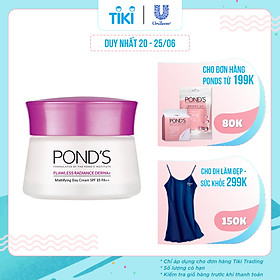Kem Dưỡng Trắng Da Kiềm Dầu Ban Ngày Pond's Flawless Radiance Derma+ (50g)