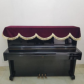 Mua Khăn Phủ Đàn Piano nhung đỏ