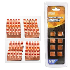 Mua COMBO 8 Miếng Tản Nhiệt Đồng cho RAM VRAM VGA Chipset IC PC Cooler