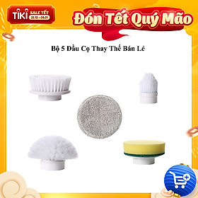 Mua Bộ 5 Đầu Cọ Thay Thế Máy Cọ Nhà Vệ Sinh  Nhà Tăm Đa năng