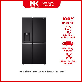 Mua Tủ lạnh LG Inverter 635 lít GR-D257WB - Hàng chính hãng  Giao hàng toàn quốc 