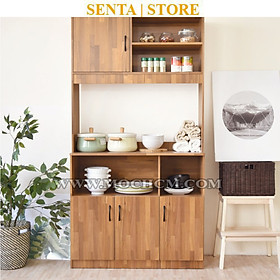 Tủ nhà bếp đa năng hiện đại đựng chén dĩa gia vị MOC890