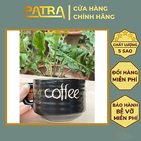 Tách cafe, ly cà phê nóng giả vuốt, tách cốc trà kèm đĩa Bát Tràng cao cấp