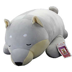 Thú Nhồi Bông Chó Shiba Nằm Ngủ Siêu Đáng Yêu 66 Cm BA00201
