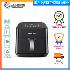 Mua HOẢ TỐC - Nồi chiên không dầu dung lượng 8L SAMONO SW-AFBE08 - hàng chính hãng