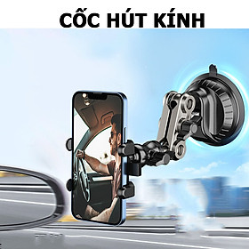 Mua Giá Đỡ Điện Thoại Trên Xe Ô Tô  Kẹp Điện Thoại Cốc Hút Kính Di Động Xe Hơi  Treo Để Giá Đở - hàng nhập khẩu