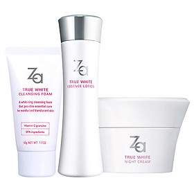 Hộp Quà Dưỡng Da Trắng Hồng Tự Nhiên Za True White Box