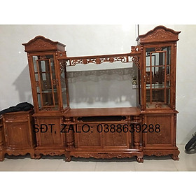 Mua Kệ tivi gỗ sồi giá thật