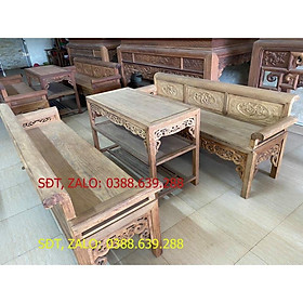 Mua Bàn ghế phòng khách trường kỷ gỗ gụ