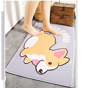 Thảm chống trơn Corgi - Nhỏ (40x60 cm)