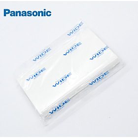 Mua Mặt thiết bị Panasonic trắng dùng cho ổ cắm  công tắc dòng Wide (mặt 1-2-3-4-6) - Hàng chính hãng