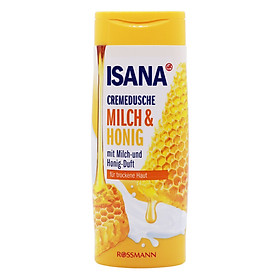 Sữa Tắm Mật Ong Isana Cremedusche Milch & Honig (300ml)