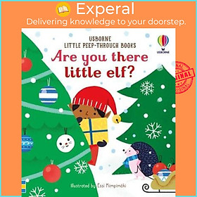 Hình ảnh sách Sách - Little Peep-Through Books Are you there little Elf? by Sam Taplin,Essi Kimpimaki (UK edition, paperback)