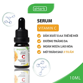 Serum Trắng Da Vitamin C Dưỡng Sáng, Mờ Thâm Bổ Sung HA & Collagen MILAGANICS 10ml (Chai)