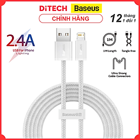 Mua Cáp sạc nhanh 100W hiệu Baseus Dynamic Series dành cho iPhone dài 1m- Hàng chính hãng
