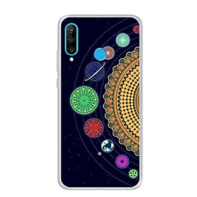 Ốp điện thoại Huawei P30 Lite - Silicon dẻo - 0142 GALAXY02 - Hàng Chính Hãng