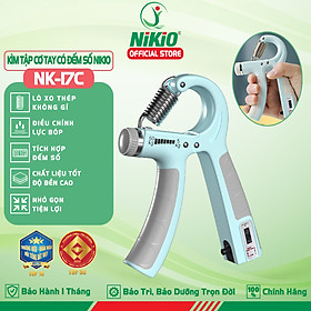 Kìm tập cơ tay chữ A có đếm số Nikio NK-17C - Điều chỉnh lực từ 5kg đến 60kg