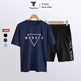 Bộ Quần Áo thể thao nam đẹp mã TT19 dáng Áo thun nam, Quần short nam co giãn mùa hè phong cách Hàn Quốc