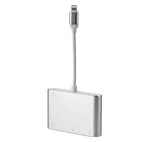 HDMI VGA 3.5mm Audio Video Micro USB Adapter Converter Cable for iPhone iPad