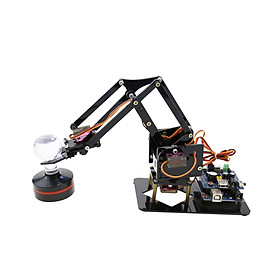 Bộ Lắp Ghép Robot Cơ Khí Kim Loại Với Động Cơ Được Lập Trình Phần Mềm App Cho Trẻ