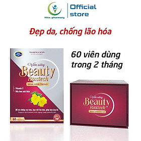 Beauty dầu hoa anh thảo Roxtech đẹp da, chống lão hóa - 60 viên