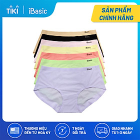 Combo 10 quần lót nữ lưng cao không đường may iBasic V189 - Mix được chọn màu - Free