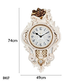 Mua Đồng Hồ  Treo Tường Cao Cấp Tân  Cổ  Điền  Nhập  Khẩu  DH17 Đồng Hồ Trang Trí - Đồng Hồ  Nghệ Thuật - Đồng Hồ Treo Tường.
