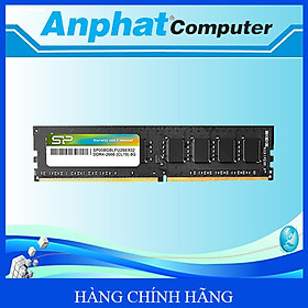 Mua Bộ nhớ RAM PC Silicon Power DDR4 4GB/ 8GB 2666MHz (SP004GBLFU266X02/ SP008GBLFU266X02) Value - Hàng Chính Hãng
