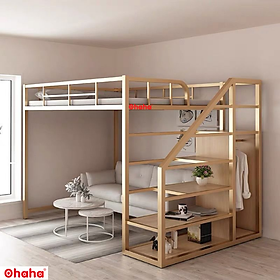 Mua GIƯỜNG TẦNG THÔNG MINH KHUNG SẮT OHAHA - GTS006